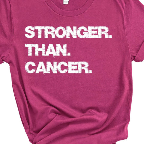 Stronger Than Cancer - Short-Sleeve Unisex T-Shirt