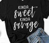 Kinda Sweet Kinda Savage : Short-Sleeve Unisex T-Shirt